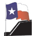 Cloth Texas Automotive Antenna Pennant